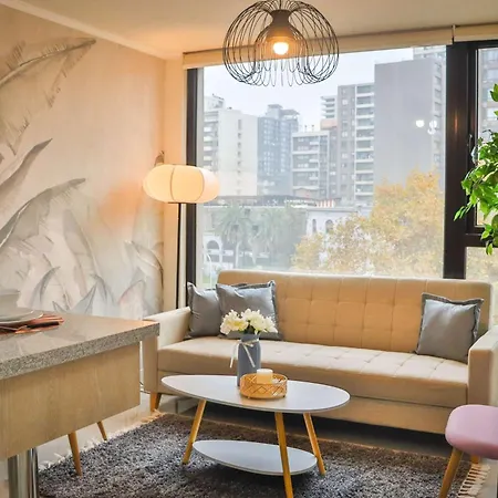 Ferienwohnung Hom I Nuevo Depto En Santiagocentro Cerca Al Metro